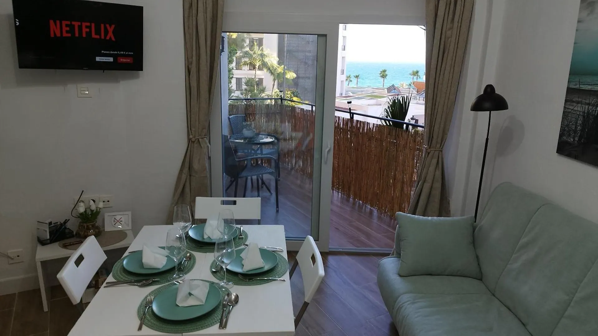 Amazing Front Sea View Studio. Marbella Centre 0*,  Spanyolország